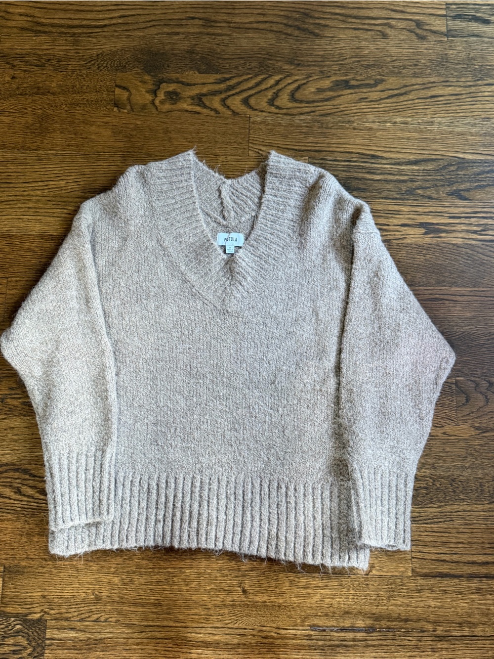 Pistola Beige Knit Sweater
